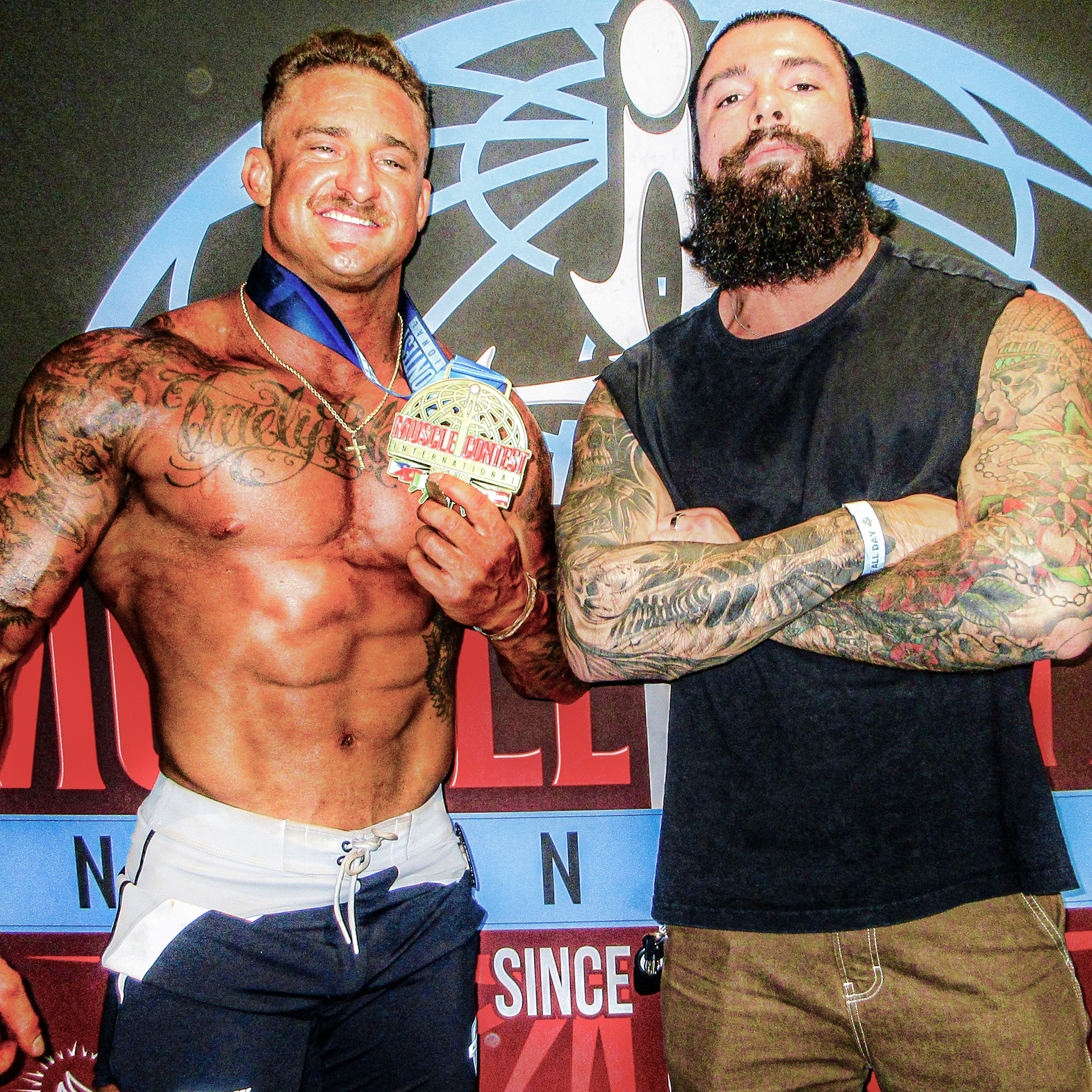 Client progress photo with Alex Diago